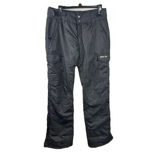 Arctix Snow Pants Womens Medium Black Lined Insulated Ski Outerwear Snowboarding